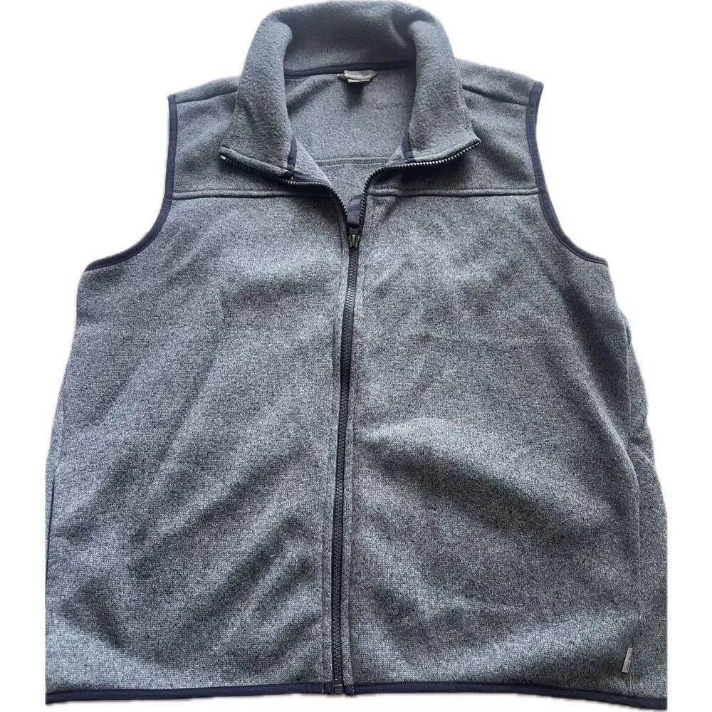 Eddie Bauer Winter Zip Up Woman’s Vest Size XL